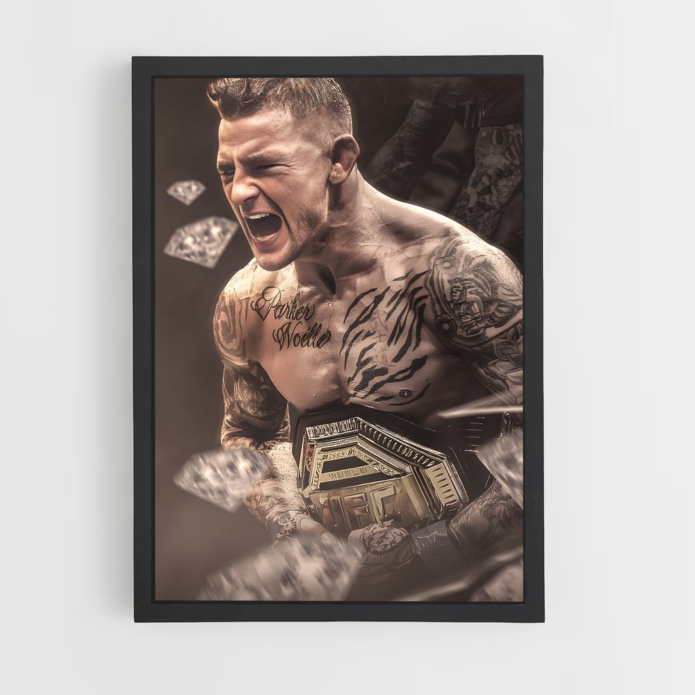 Poster L'Art de la Bataille – affiche MMA (vue 2)